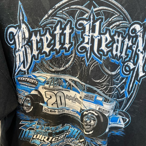 Brett Hearn vintage nascar T-shirt euc - Picture 9 of 12